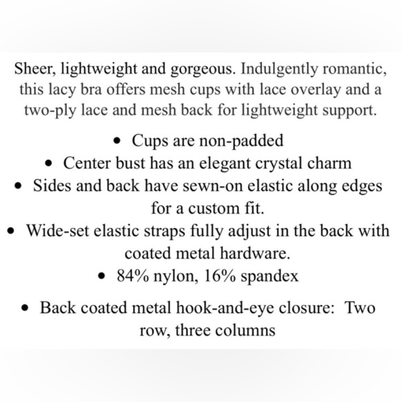 Wacoal Sheer Enough Underwire Bra 855253 Black* 2️⃣👙Included - Picture 13 of 13